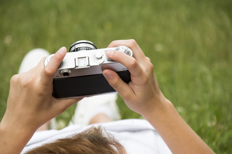 Photographer capturing memories